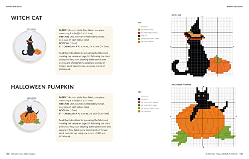 100 Mini Cross Stitch Designs