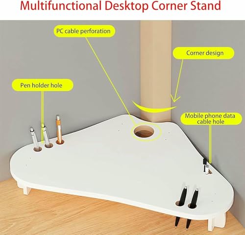 Support de rangement de bureau avec porte-stylo pour libérer l'espace