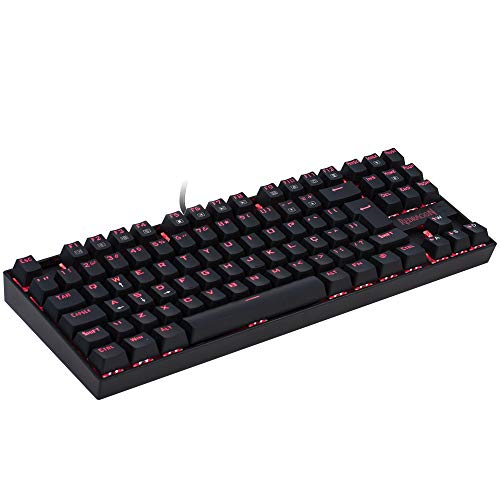 Teclado Mecânico Redragon Kumara RGB Preto Switch Preto K552RGB-1