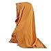 Produktbild Lazzboy Shimmer Sparkle Gold Glitters Plain Chiffon Muslim Hijab Schal Halstuch Uslimische Kopftuch Turban-hüte Perlen Indien Hut Muslimischen Rüschen Krebs Chemo Beanie Turban Wrap Cap(I)