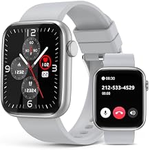 EarlySincere 2024 Smart Watch for Men Women with Bluetooth Call,1.9 HD Full Touch Screen Fitness Watch, Smartwatch with IP67 Waterproof with Blood Pressure Sleep Monitor for Android and iOS