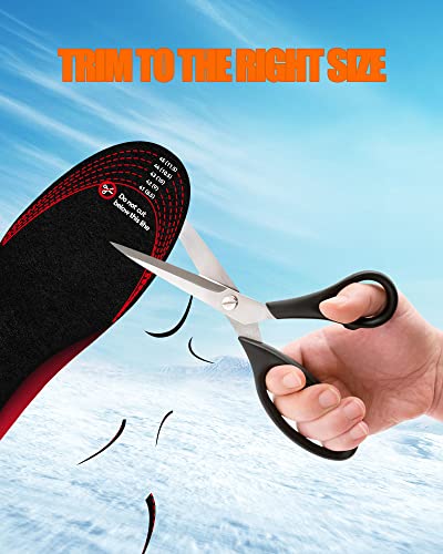 Heated Insoles - 3000 Mah Electric Heated Foot Warmer, Women And Men Rechargeable Cuttable Heateds Boot Insoles, 3 Heating Levels #TOP4