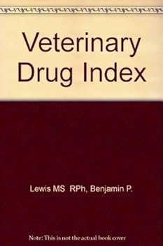 Hardcover Veterinary Drug Index Book