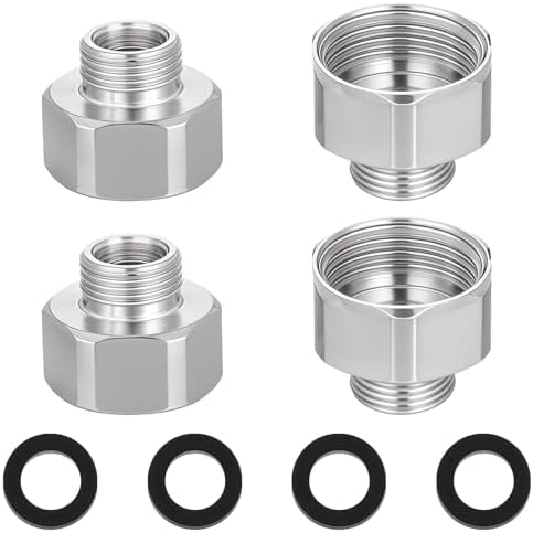 Amazon.com: G 1/2 Female to 3/8 Male COMP Reducer Adapter, Brass Pipe ...
