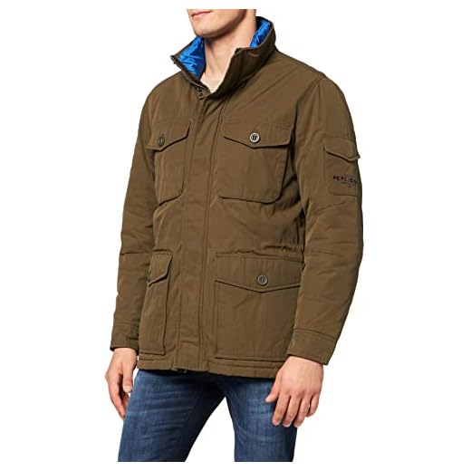 Pepe Jeans Rogery Chaqueta, (Brass 891), Small para Hombre