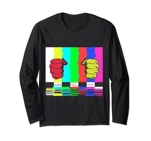 Ver Televisión Prisión Detenido TV Observador Cárcel Manga Larga