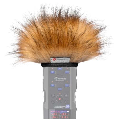 Pare-brise en fourrure Gutmann original ZOOM H6essential FOX artisanat allemand premium