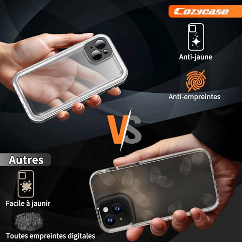 Coque intégrale iPhone 14 antichoc pour réparations évitées