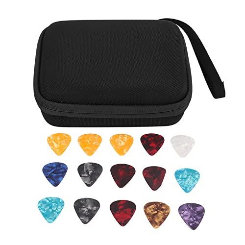 Ensemble de sac à médiator, porte-médiator anti-rayures, EVA facile à transporter et chiffon de rangement - Les Beatles, Paul McCartney, John Lennon, RIngo Starr, George Harrison Ensemble de sac à médiator, porte-médiator anti-rayures, EVA facile à transporter et chiffon de rangement – Image 7