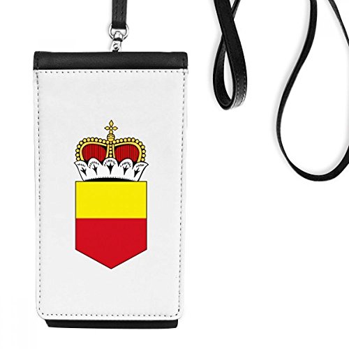 Porte-monnaie cadeau téléphone noir Liechtenstein pour éviter les poches pleines