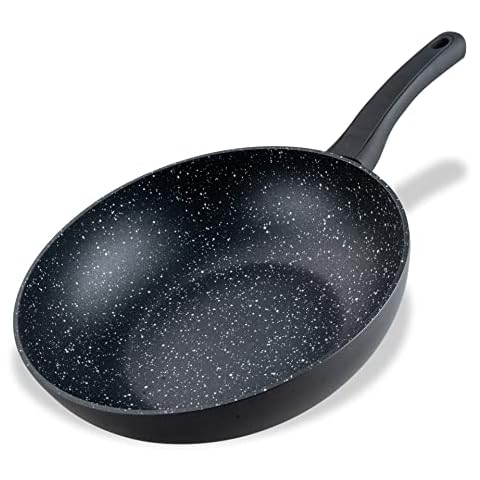 Fackelmann Wokpfanne Marble 28 cm Cover
