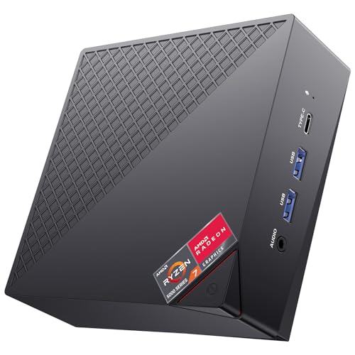 ACEMAGICIAN AM06PRO Mini PC, AMD Ryzen 7 5825U (8C/16T, hasta 4.5 GHz), Mini Ordenadores de...