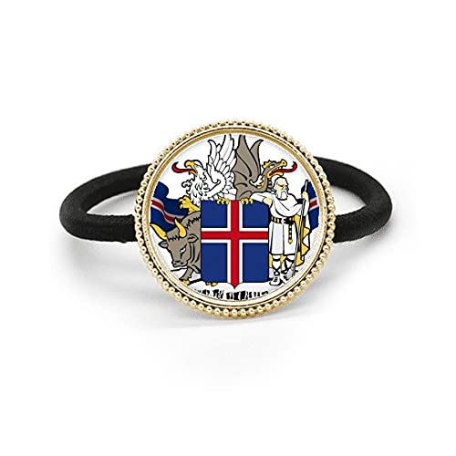 Corbata de pelo de metal de Islandia regalo original para viajeros