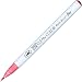 Kuretake ZIG Clean Color Real Brush Pen, Light Carmine Ink