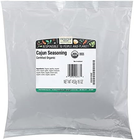 Cajun Seasoning Certified Organic - 16 oz