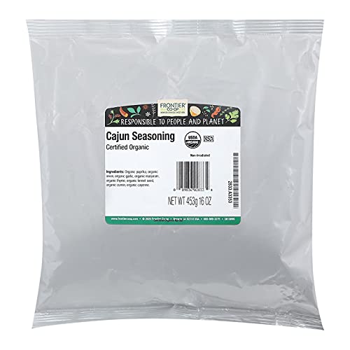 Cajun Seasoning Certified Organic - 16 Oz #TOP1