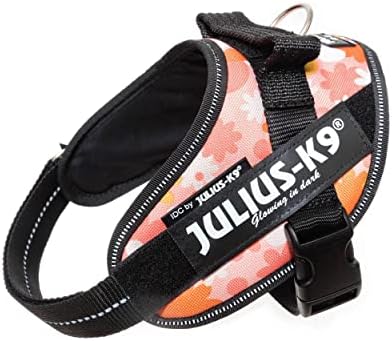 IDC Powerharness, Size: S/Mini, Pink with flowers