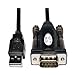 Tripp Lite 5ft USB to Serial Adapter Cable (USB-A to DB9 M/M)(U209-000-R)
