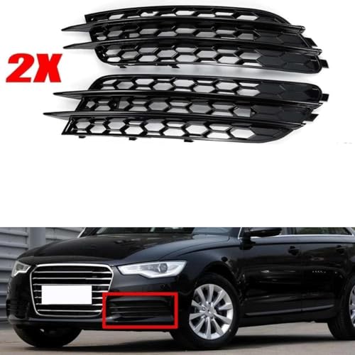 Grille de course pour remplacer calandre usée Audi A6 C7 2012-2015, nid d'abeille robuste