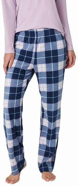 Eddie Bauer Women's 3-Piece Waffle Knit Pajama Set (US, Alpha, Medium, Regular, Regular, Purple) - Image 5