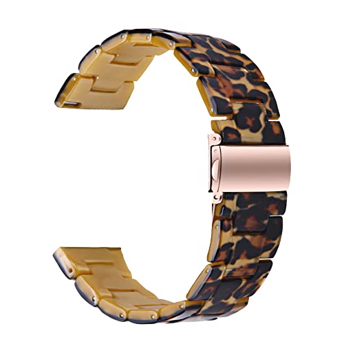 Bracelet montre 20mm Garmin Vivoactive 3t résine XL pour montre connectée agate