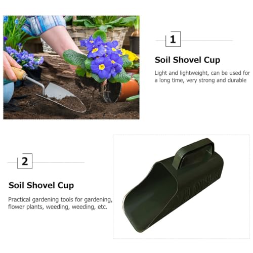 Pala de plástico para jardín resistente al desgaste miniatura 5