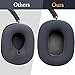 SOULWIT Sweat Proof Silicone Ear Cover for AirPods Max, Comfortable Fit for Gym Exercise, Easy to Clean, No Sound Quality Loss - Navy Blue