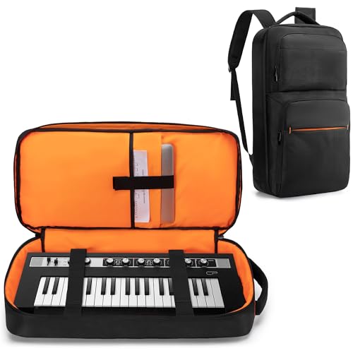 Rexmica 37-Key Keyboard Piano Bag Backpack Carrying Case