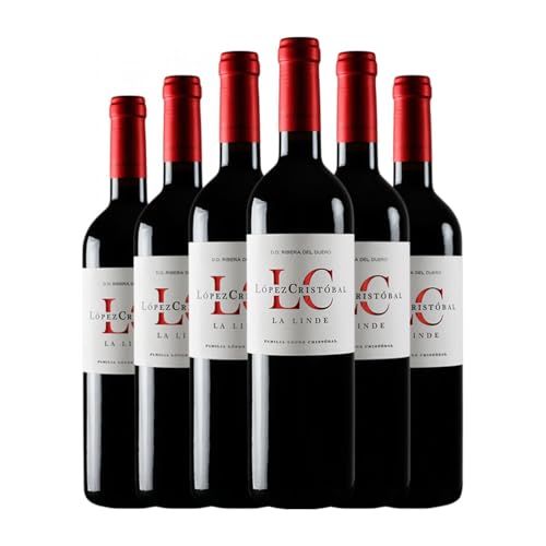 Vino Tinto López Cristóbal La Linde Ribera del Duero 75cl – Caja de 6 Botellas Vino Tinto López Cristóbal La Linde Ribera del Duero 75cl – Caja de 6 Botellas