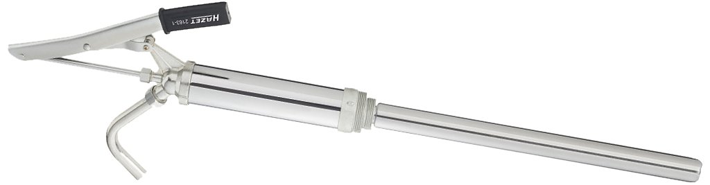 HAZET 2163-1 16 Litre Per Minute Hand Pump with Telescopic Suction Tube - Multi-Colour