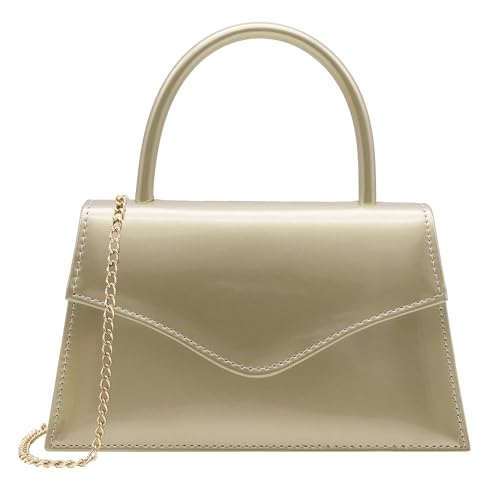 Image of Women's Evening Bag Bridal Party Clutch Purses Cocktail Prom Handbags with Patent Leather