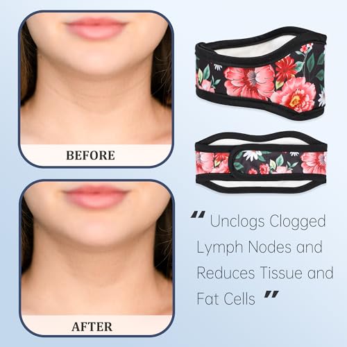 Image of 2 Pack Castor Oil Pack Wrap(Oil are Not Include), Flowers