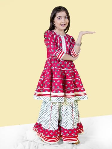 Image of Naughty Ninos Girls Kurta Sharara Set