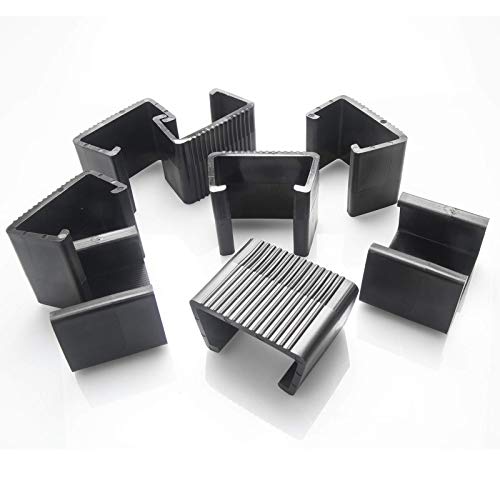 Outdoor Patio Wicker Furniture Clips Blasoul 8PCS Sectional Sofa Rattan Furniture Clips Chair Fasteners,Connect The Sectional or Module Outdoor Couch Patio Furniture(8PCS Large)