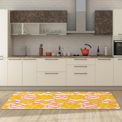Alfombrillas de cocina VAPOKF de diseño exclusivo de naranjas 3
