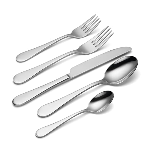 Oneida Icarus 45-Piece Flatware Set, Service for 8, Silver - Image 5