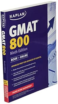 Paperback GMAT 800 Book