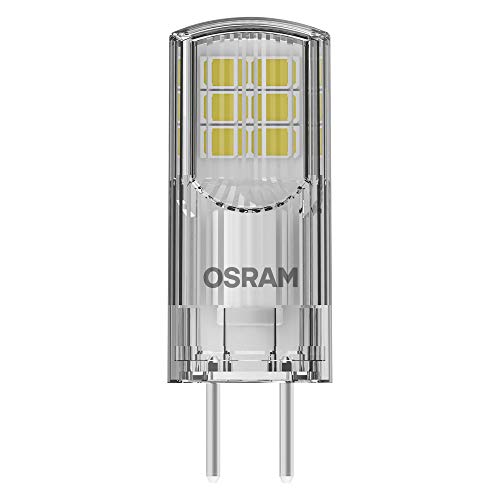 Osram LED Pin Lampe mit GY6.35 Sockel Warmweiss (2700K) 12V-Niedervoltlampe 12V-Niedervoltlampe 2.6W Ersatz für herkömmliche 30W-Lampe