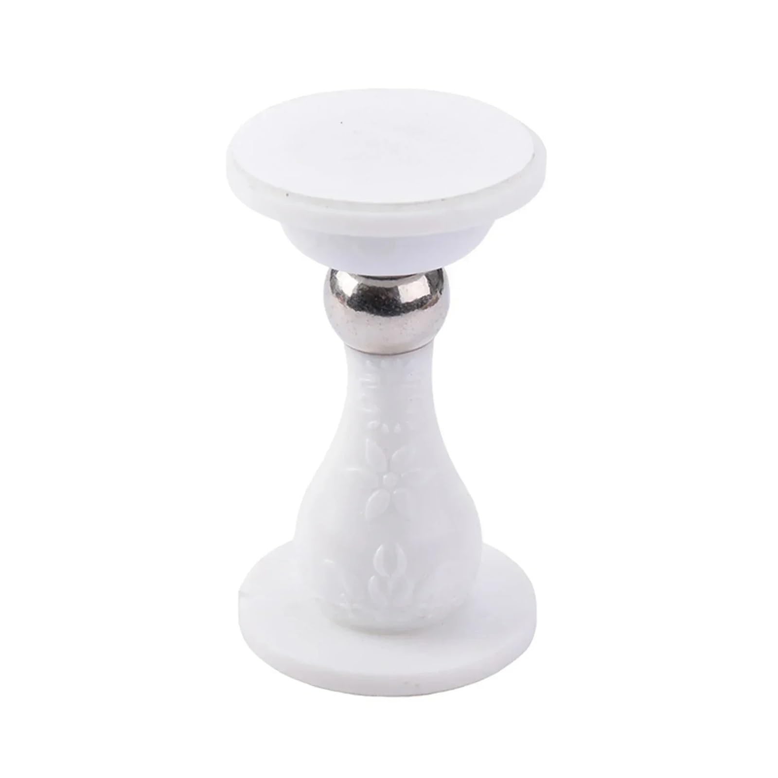 Fjixuo White Magnetic Door Stopper No Punch Bumper Holder Silicone Suction Anti Collision Windproof Household Hardware For Home, Office(White)