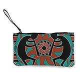 Material: Hergestellt aus hochwertigem Leinen, Geldbörse. Einfaches Styling, wiederverwendbar und langlebig.