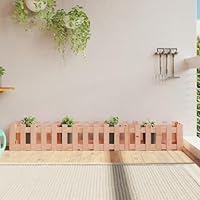 Homgoday Tuinplantenbak met hekontwerp, houten tuinplantenbakken Homgoday Tuinplantenbak met hekontwerp, houten tuinplantenbakken