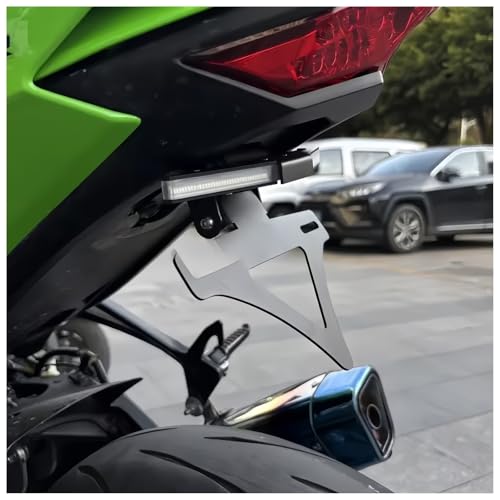 Support de plaque d'immatriculation ZX10R résistant aux vibrations pour moto Ninja