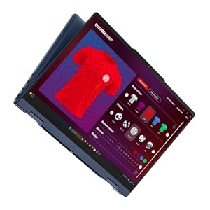 Lenovo IdeaPad 5 2-in-1 Laptop 2026, 14" WUXGA Touchscreen, AMD Ryzen AI 7 445 (Beats 7730U), Custom 16GB / 32GB DDR5 RAM, 512GB / 1TB PCIe SSD, FHD IR Cam, Wi-Fi 7, Pen Gen 2, Copilot Win 11 Home — photo 5 of 6