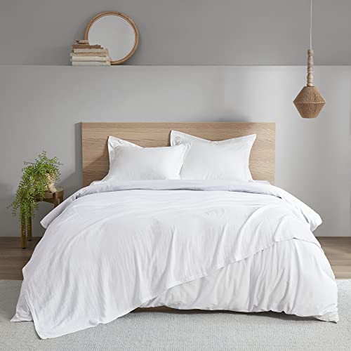 Image of Madison Park Gauze Cotton King Blanket Lightweight for Summer, White