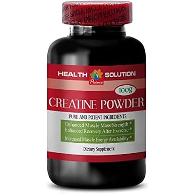 Creatine monohydrate organic - CREATINE POWDER 100g - boost muscle growth - creatine monohydrate powder - creatine micronized monohydrate - creatine monohydrate 5g powder - micronized creatine 1 Bot