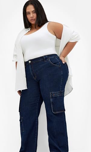 City Chic Women's Jean-Karlee Pocket2