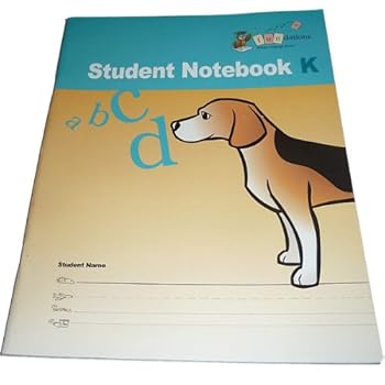 Paperback Fundations Student Notebook K (Fundations, #STNBKK) Book