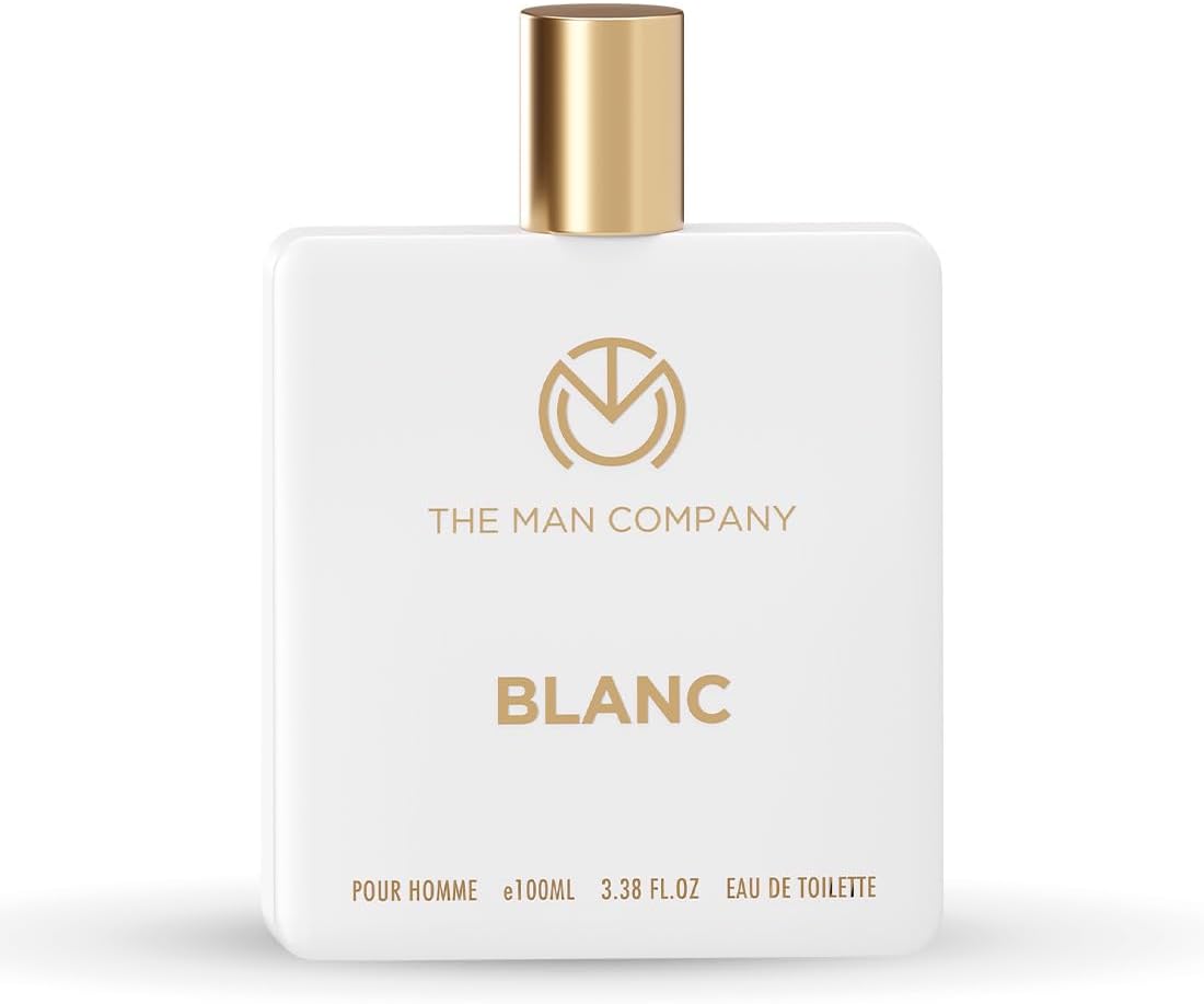Blanc EDT Perfume for Men | 100 ml | Long Lasting Men's Fragrance | Citrus, Lavender & Musk Notes | Premium White Oriental Perfume for Office, Daily Wear & Special Occasions