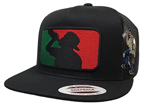 EL Borracho Gorra Negra Mesh miniatura 1