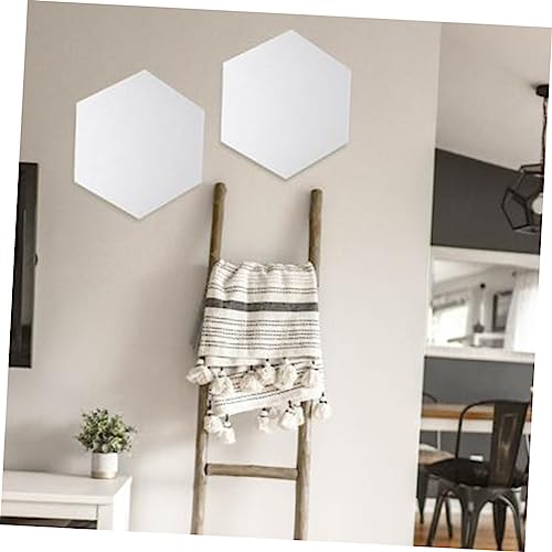 12 paneles acústicos hexagonales autoadhesivos para absorción de sonido, decoración de pared para grabación, tableros de notas y reducción de ruido en espacios de oficina y hogar miniatura 6